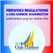 Fireworks Regulations for the City of Oak Harbor