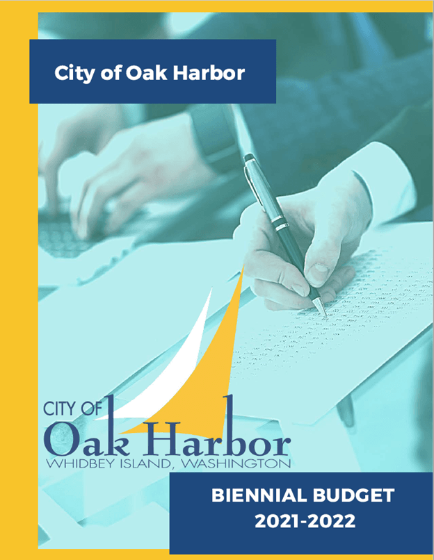 2021 to 2022 Budget cover