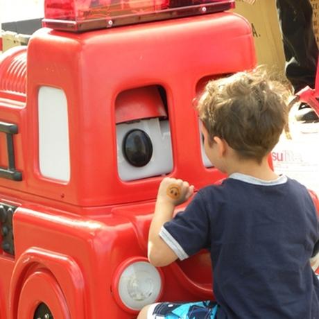 Freddy Fire Engine with Kid