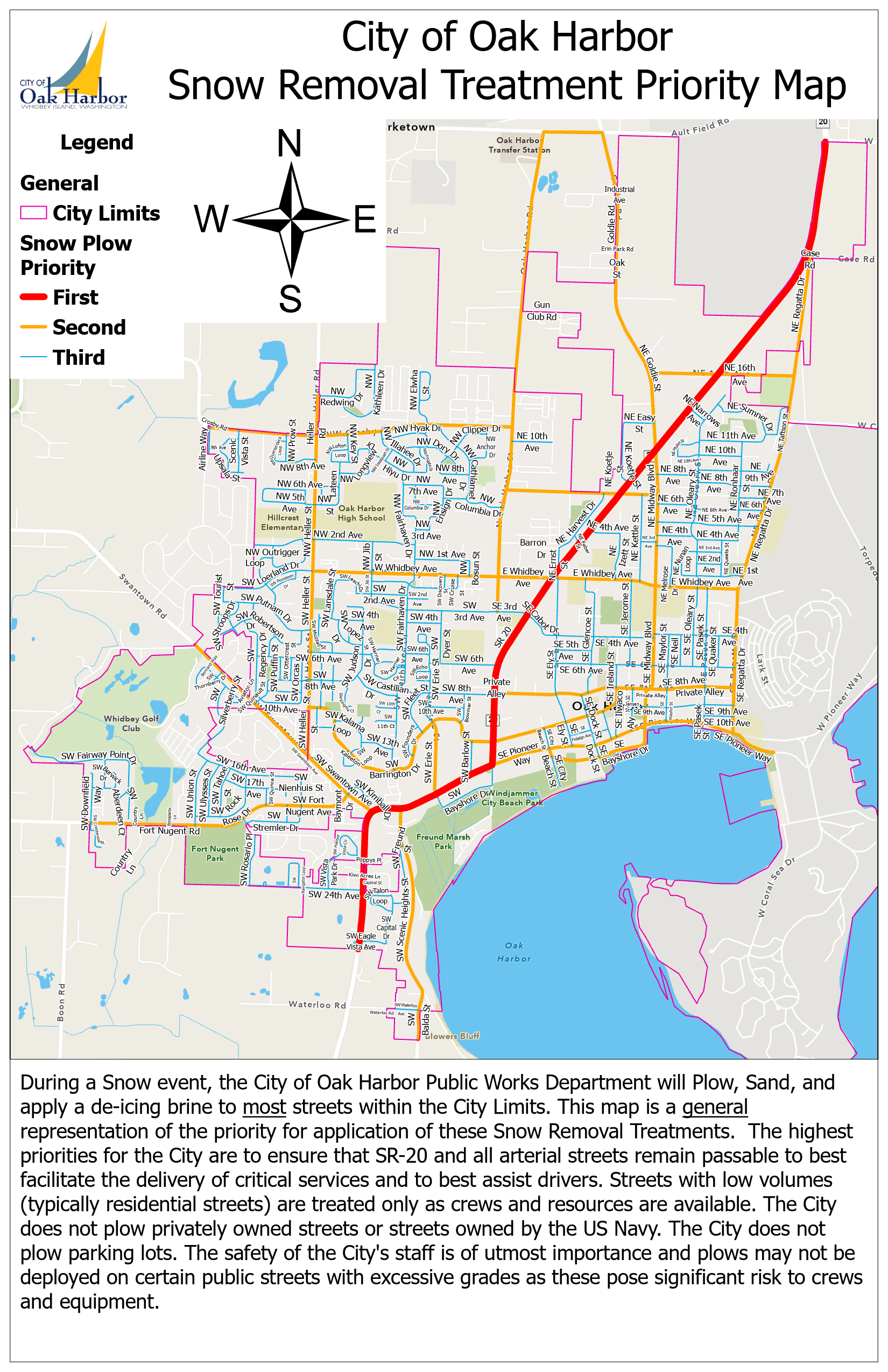 Snow Removal Priority Map Image