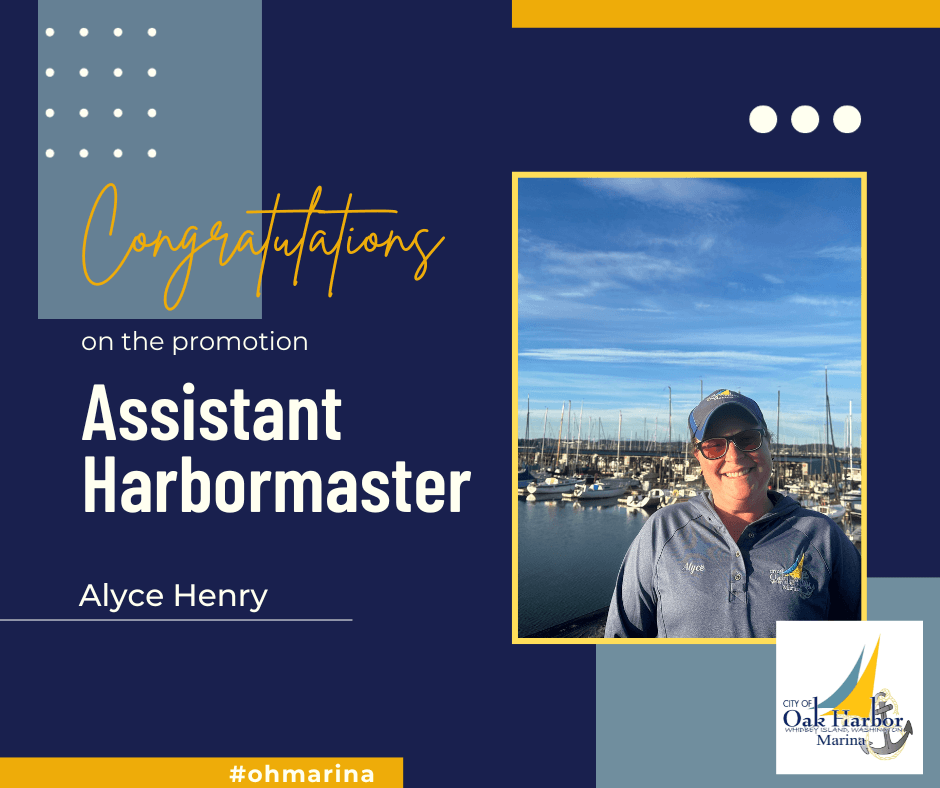 Graphic for Asst Harbormaster Alyce Henry Intro