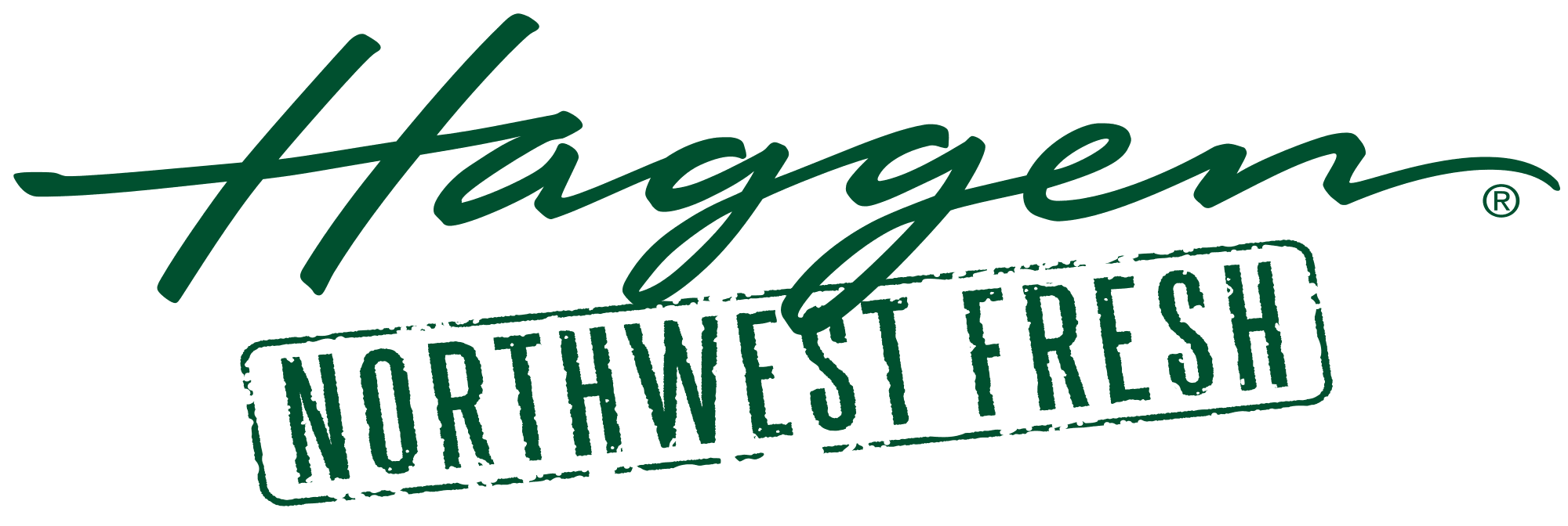 Haggen Grocery logo with slogan