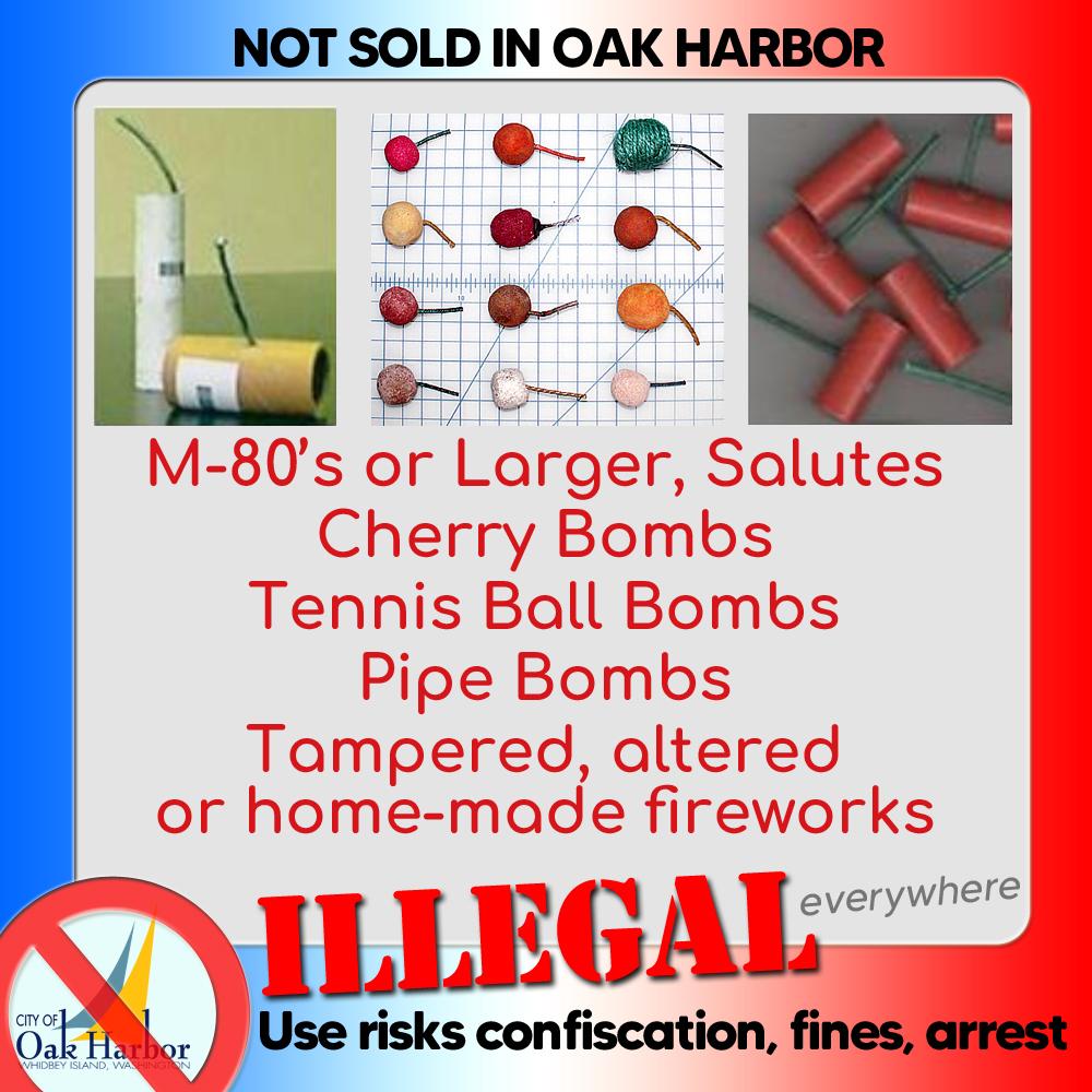 Improvised Explosive Devices and Altered Fireworks are Illegal Everywhere