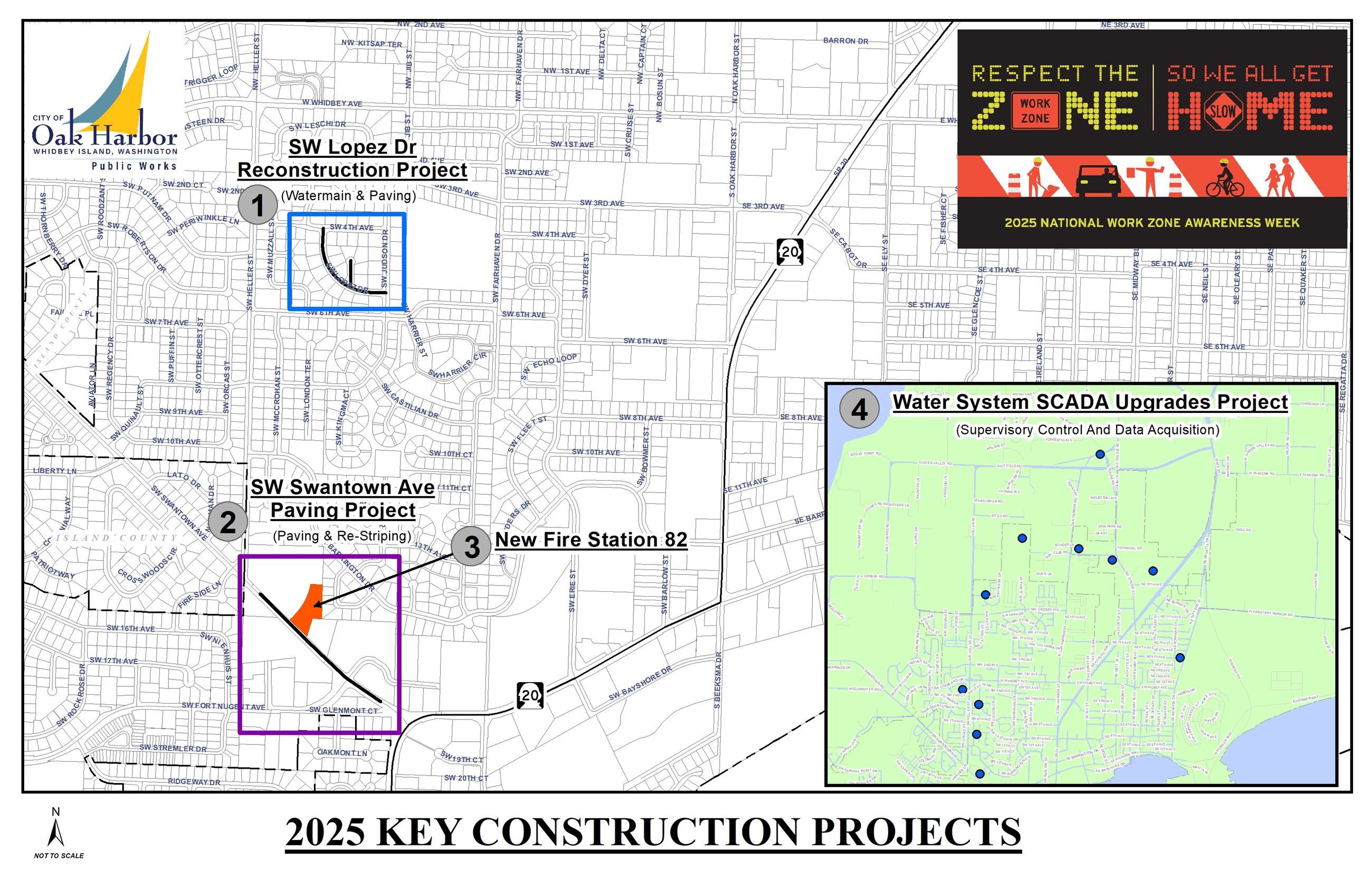 2025 Construction Map