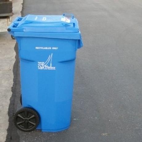 65 Gallon Recycling Can