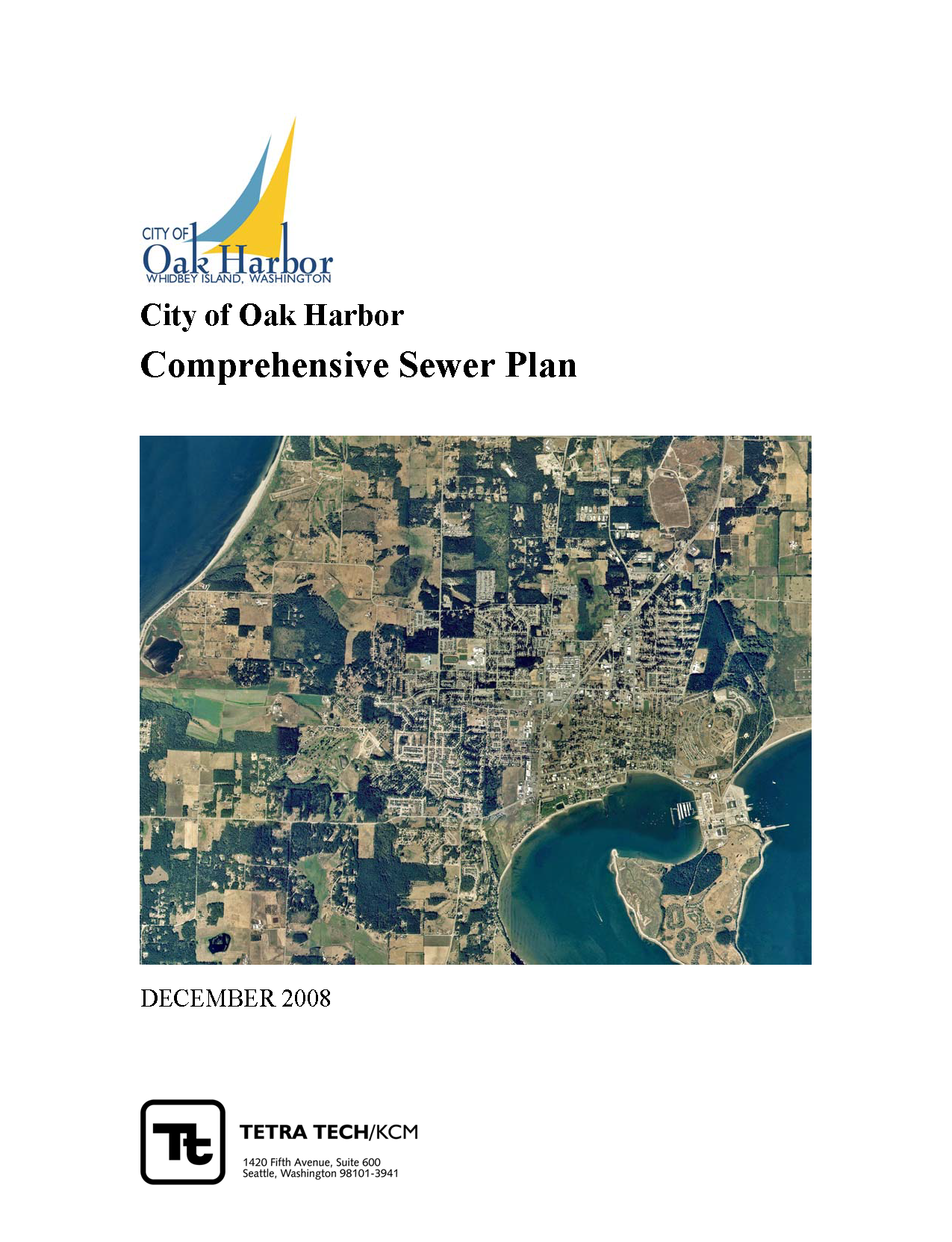 Comprehensive Sewer Plan Cover