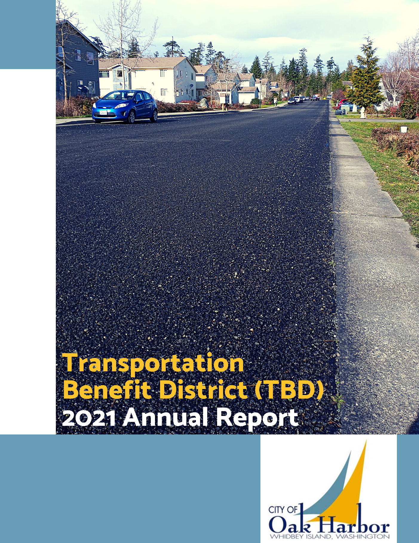 2021 Transportation Benefit District Annual Report Cover